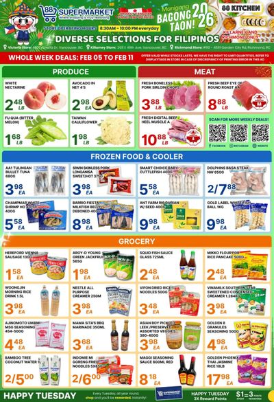 88 Supermarket Flyer February 5 to 11