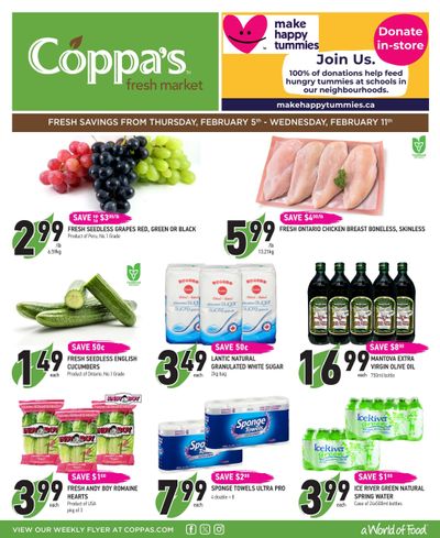 Coppa's Fresh Market Flyer February 5 to 11