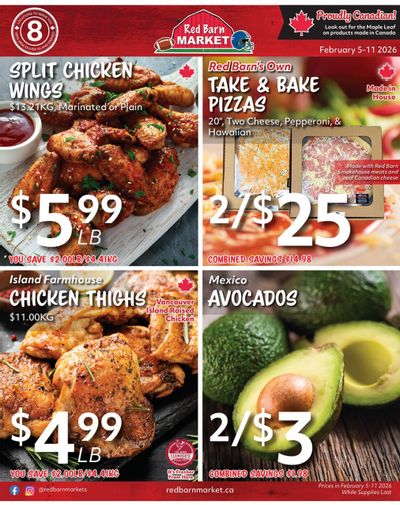 Red Barn Market Flyer February 5 to 11