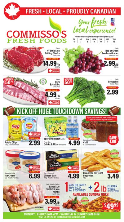 Commisso's Fresh Foods Flyer February 6 to 12