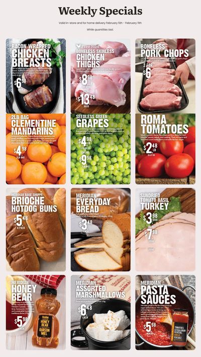 Meridian Farm Market Flyer February 5 to 11