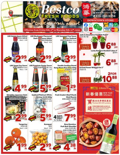 BestCo Food Mart (Downtown Toronto) Flyer February 6 to 12
