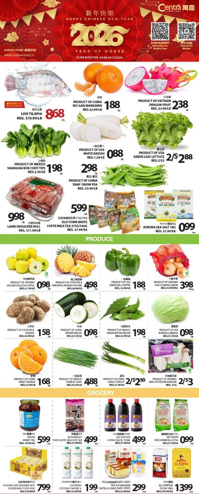 Centra Foods (Aurora) Flyer February 6 to 12
