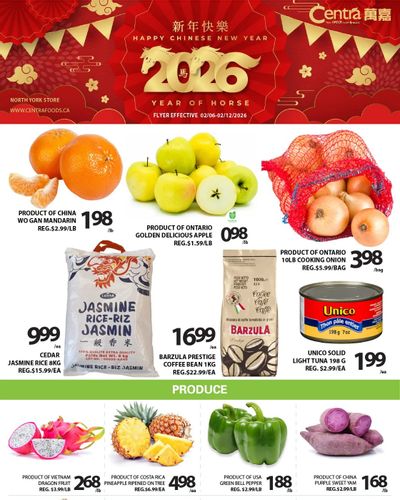 Centra Foods (North York) Flyer February 6 to 12