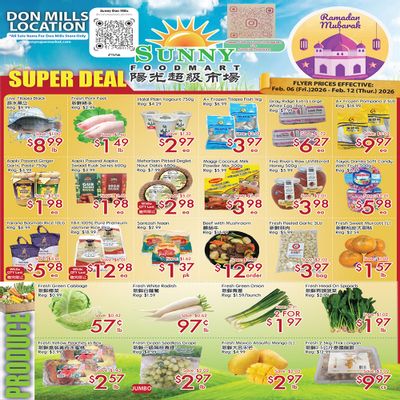 Sunny Foodmart (Don Mills) Flyer February 6 to 12