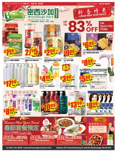 Btrust Supermarket (Mississauga) Flyer February 6 to 12