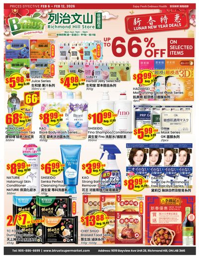 Btrust Supermarket (Richmond Hill) Flyer February 6 to 12