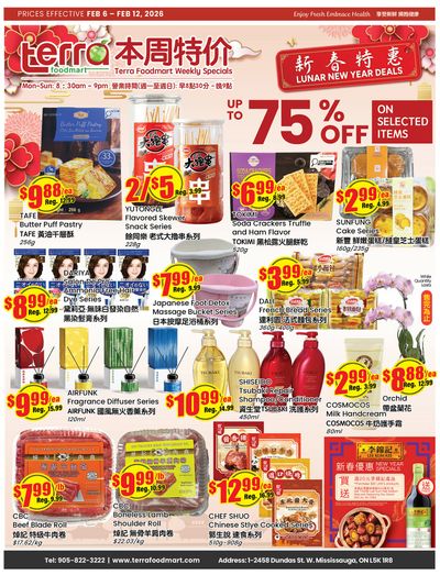 Terra Foodmart Flyer February 6 to 12