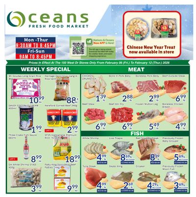Oceans Fresh Food Market (Brampton) Flyer February 6 to 12