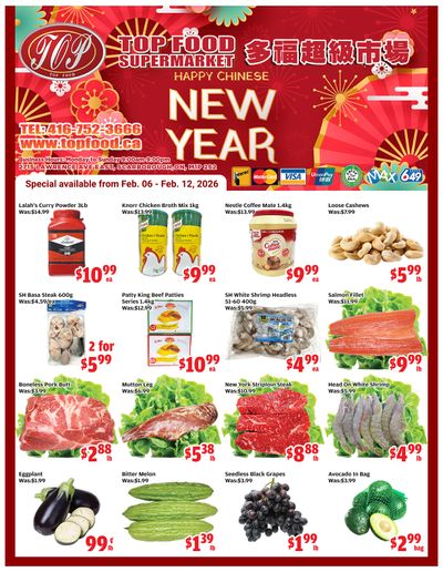 Top Food Supermarket Flyer February 6 to 12