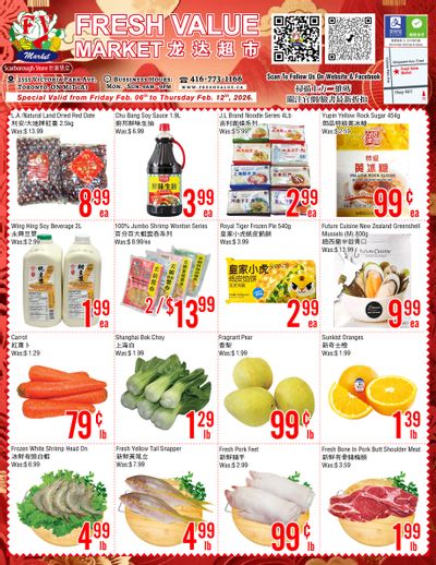 Fresh Value (Scarborough) Flyer February 6 to 12