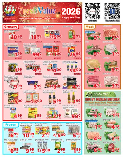 Fresh Value (Etobicoke) Flyer February 6 to 12