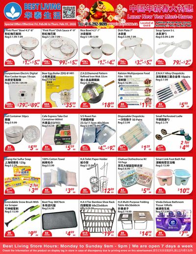 Best Living Flyer February 6 to 19