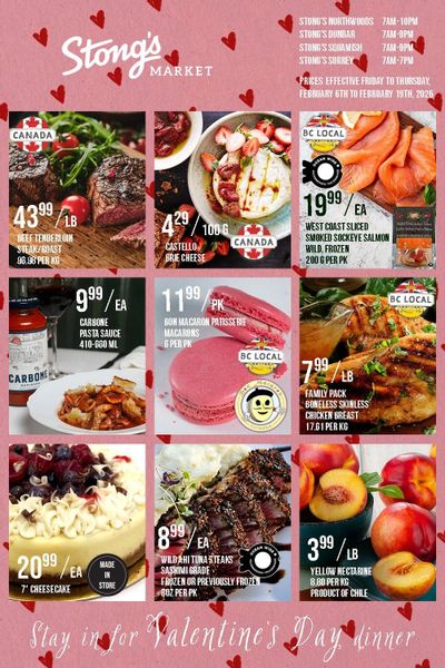Stong's Market Flyer February 6 to 19