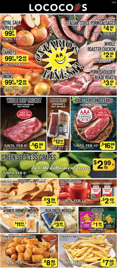 Lococo's Flyer February 6 to 10