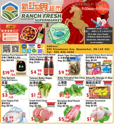 Ranch Fresh Supermarket Flyer February 6 to 12