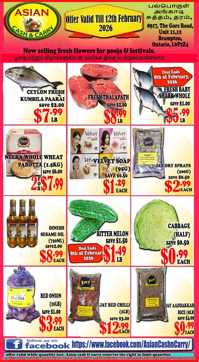 Asian Cash & Carry Flyer February 6 to 12