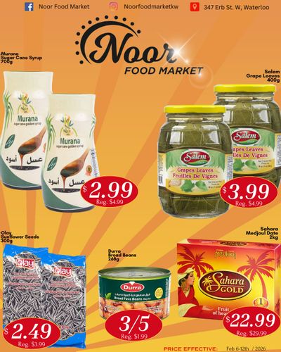 Noor Food Market Flyer February 6 to 12