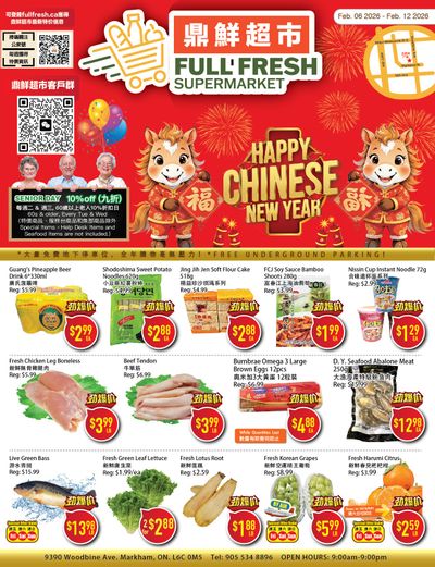 Full Fresh Supermarket Flyer February 6 to 12