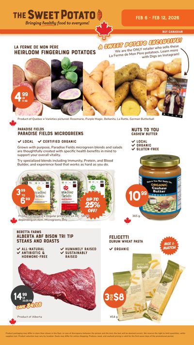 The Sweet Potato Flyer February 6 to 12