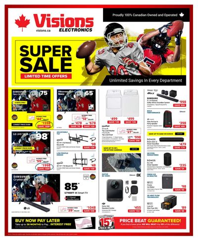 Visions Electronics Flyer February 6 to 12