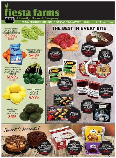 Fiesta Farms Flyer February 6 to 12