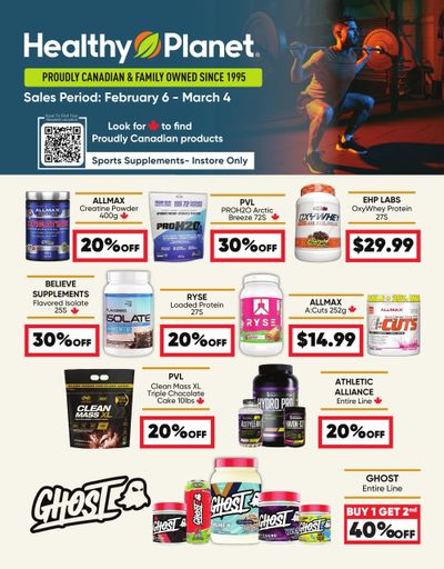Healthy Planet Flyer February 6 to March 4