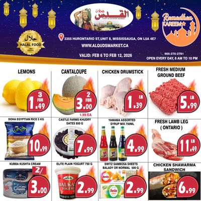 Al-Quds Supermarket Flyer February 6 to 12