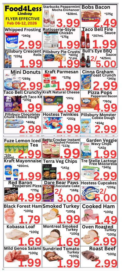 Food 4 Less (Lindsay) Flyer February 6 to 12