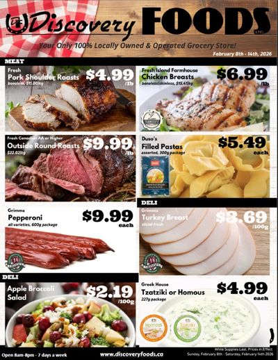 Discovery Foods Flyer February 8 to 14