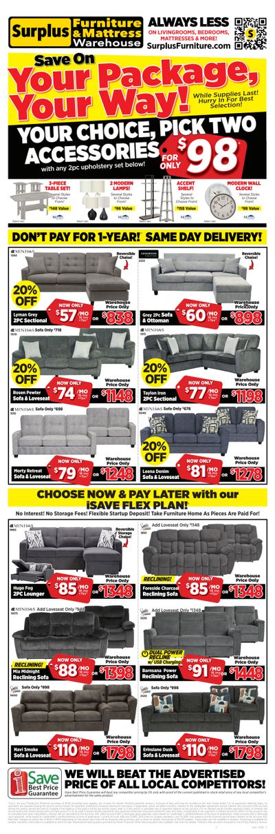 Surplus Furniture & Mattress Warehouse (Sydney) Flyer February 9 to 22