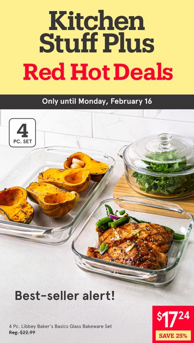 Kitchen Stuff Plus Red Hot Deals Flyer February 9 to 16