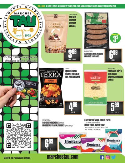 Marches Tau Flyer February 9 to 22