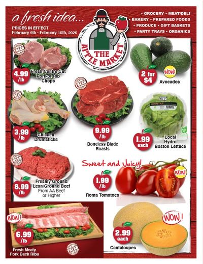The Apple Market Flyer February 9 to 15
