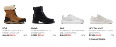 Little Burgundy Canada: up to 50% off Shoes, Boots, Bags & Accessories, Nike, New Balance, HOKA, Adidas, and More