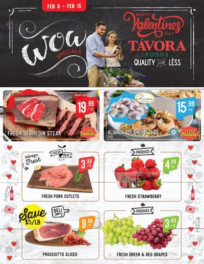 Tavora Foods Flyer February 9 to 15
