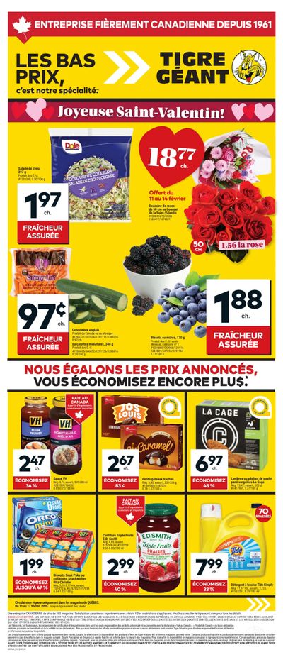 Tigre Géant Flyer February 11 to 17