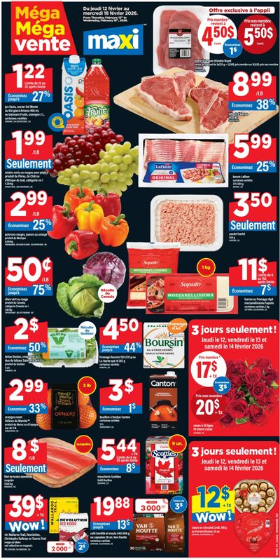 Maxi Flyer February 12 to 18