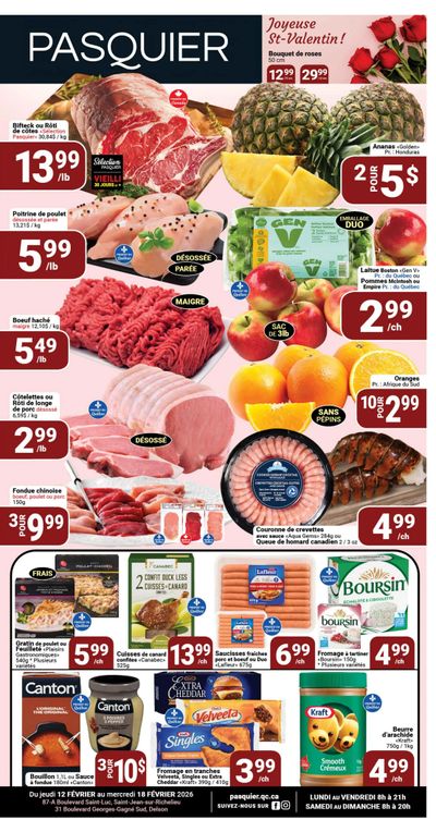 Pasquier Flyer February 12 to 18