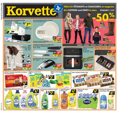 Korvette Flyer February 12 to 25