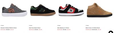 DC Shoes Canada: Save 25% on Select Styles