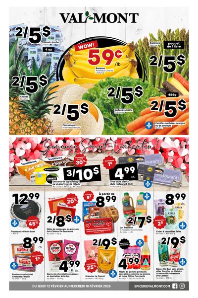 Val-Mont Flyer February 12 to 18