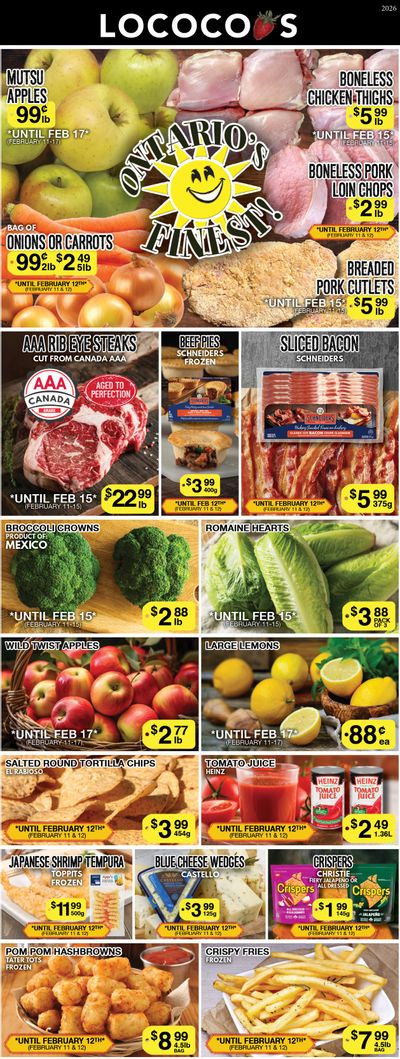 Lococo's Flyer February 11 to 15