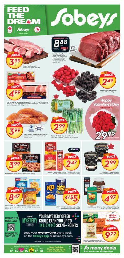 Sobeys (ON) Flyer February 12 to 18