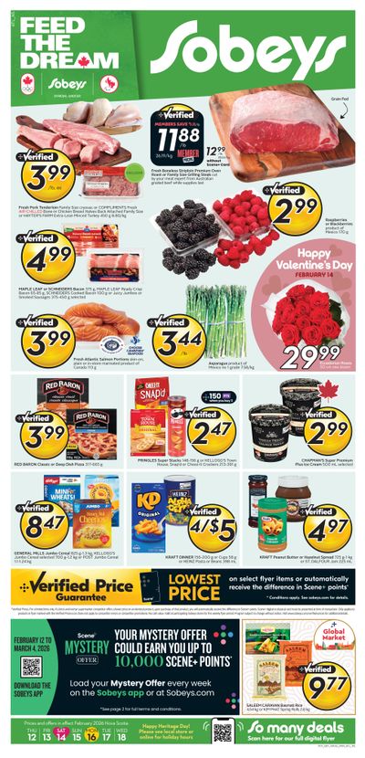 Sobeys (Atlantic) Flyer February 12 to 18