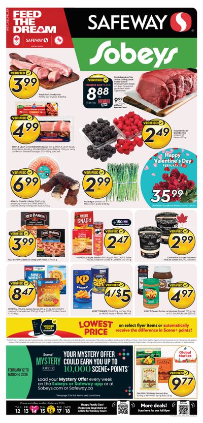 Sobeys/Safeway (SK & MB) Flyer February 12 to 18