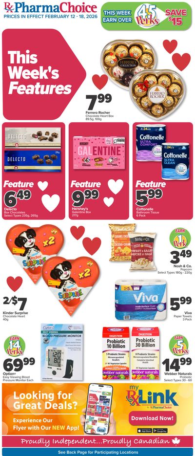 PharmaChoice (BC, AB, SK & MB) Flyer February 12 to 18