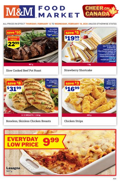 M&M Food Market (Atlantic, ON & West) Flyer February 12 to 18
