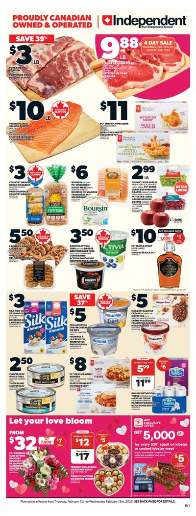 Independent Grocer (Atlantic) Flyer February 12 to 18