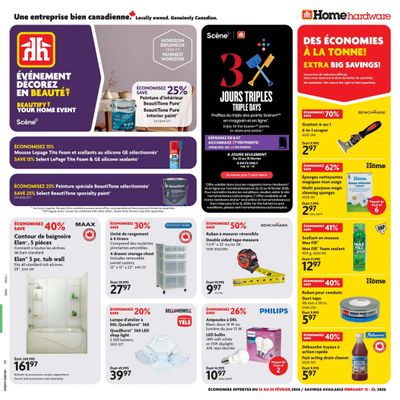 Home Hardware (QC) Flyer February 12 to 25